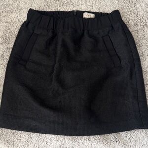 LOFT Classic Black Mini Skirt